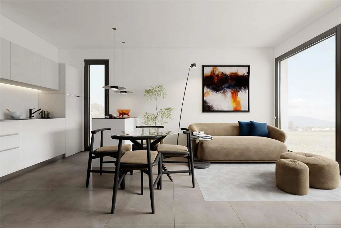 Luminoso appartamento di 2,5 stanze in una nuova residenza - Foto 2 di 6