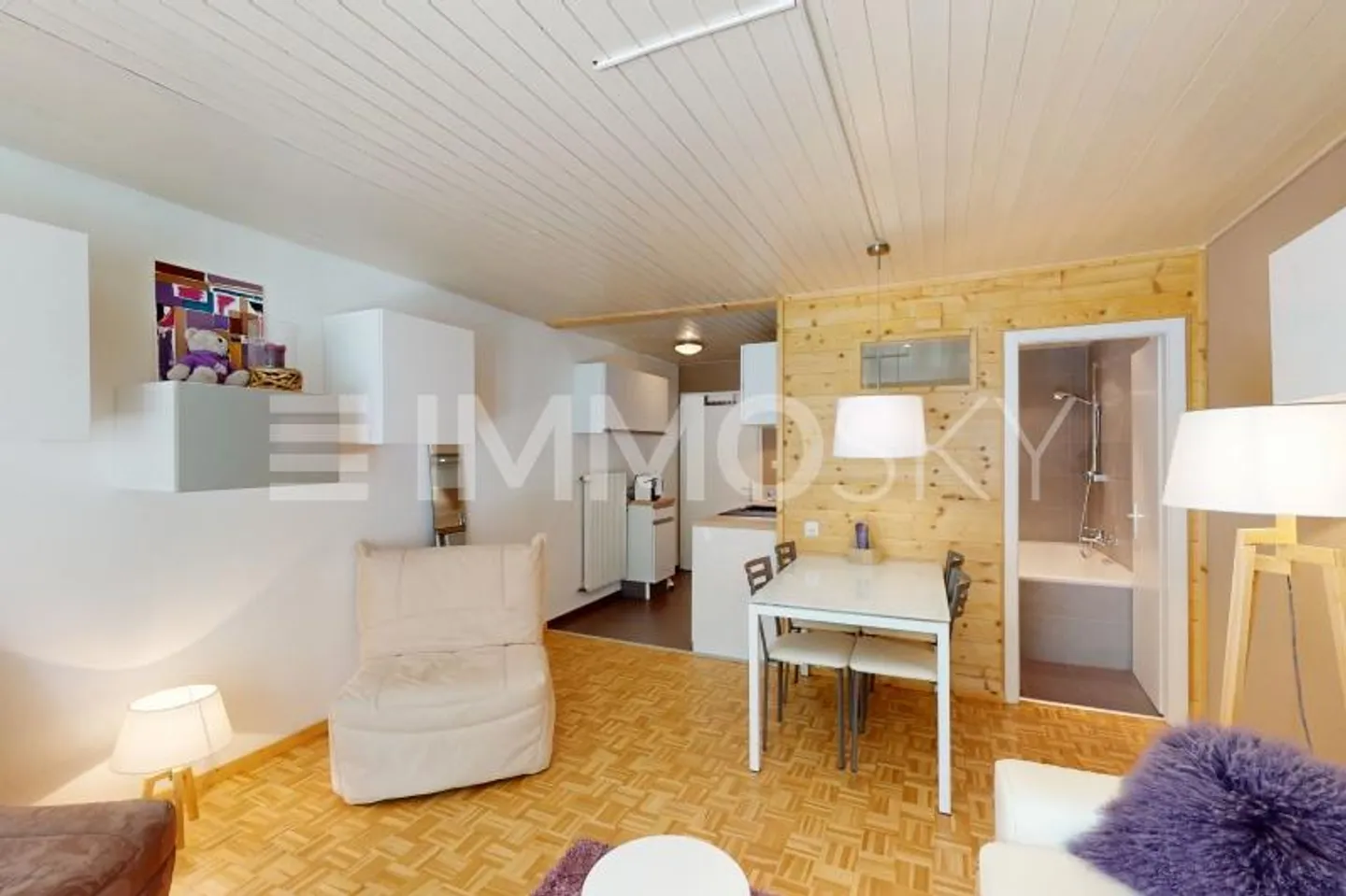 Your practical and warm studio in Morgins! - Photo 6 of 10