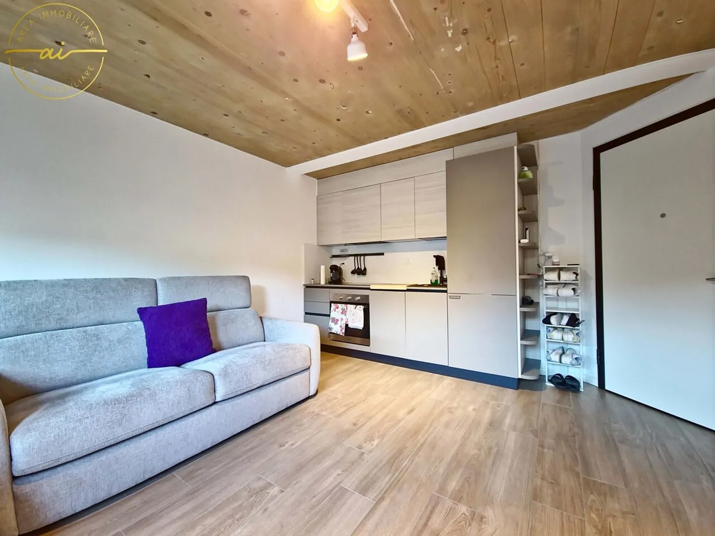 MODERN STUDIO WITH GARDEN IN CADENAZZO - Photo 1 of 8