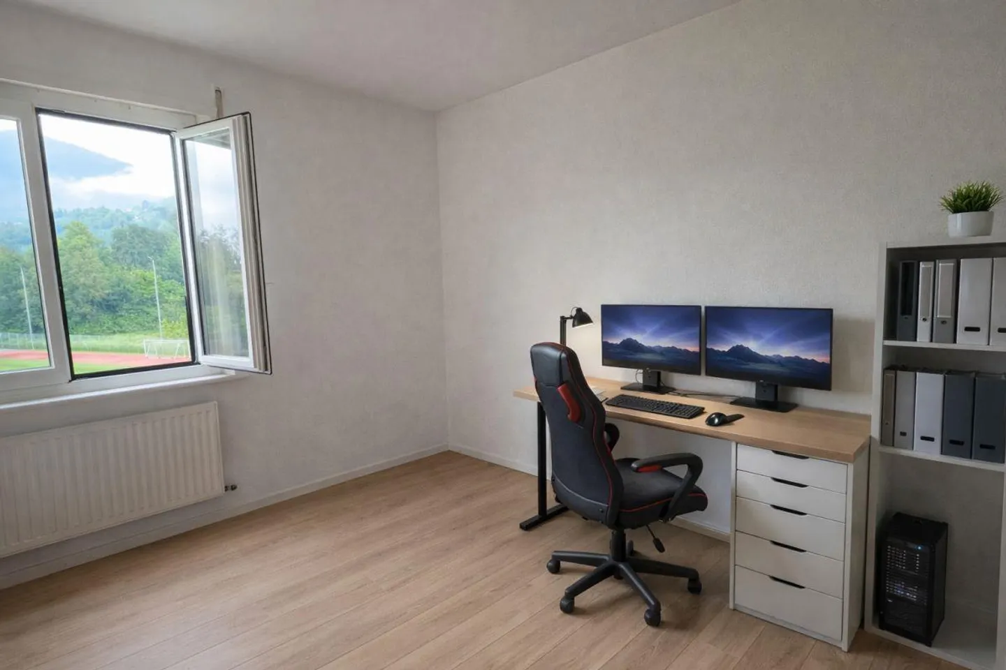 Appartement avec 3,5 pièces, meublé, avec balcon - Photo 8 sur 12