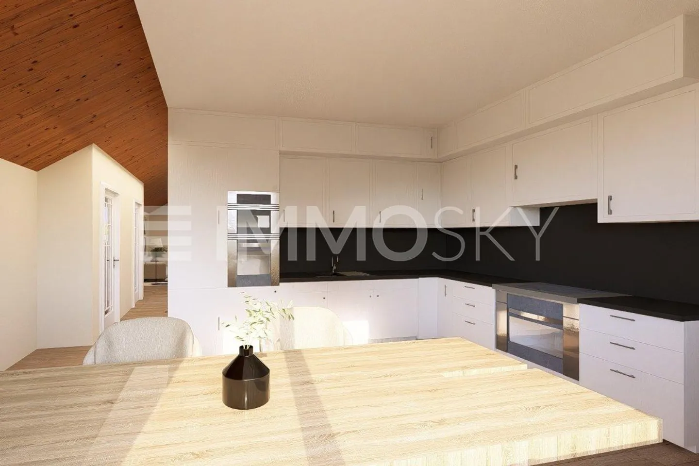 EXCLUSIVITY! Spacious 3.5 room penthouse without vis-à-vis! - Photo 1 of 5