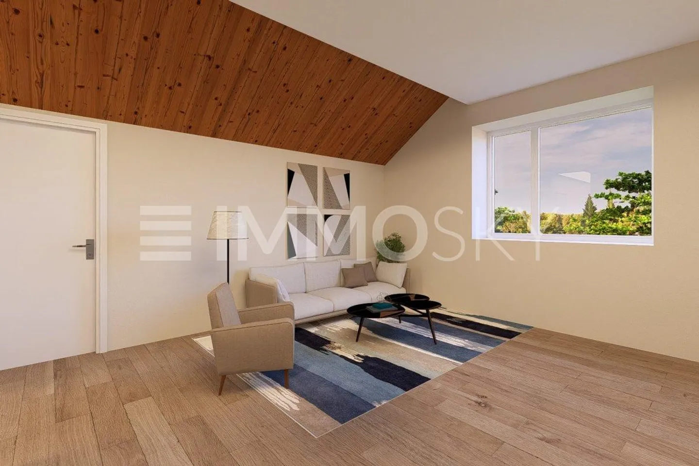EXCLUSIVITY! Spacious 3.5 room penthouse without vis-à-vis! - Photo 4 of 5