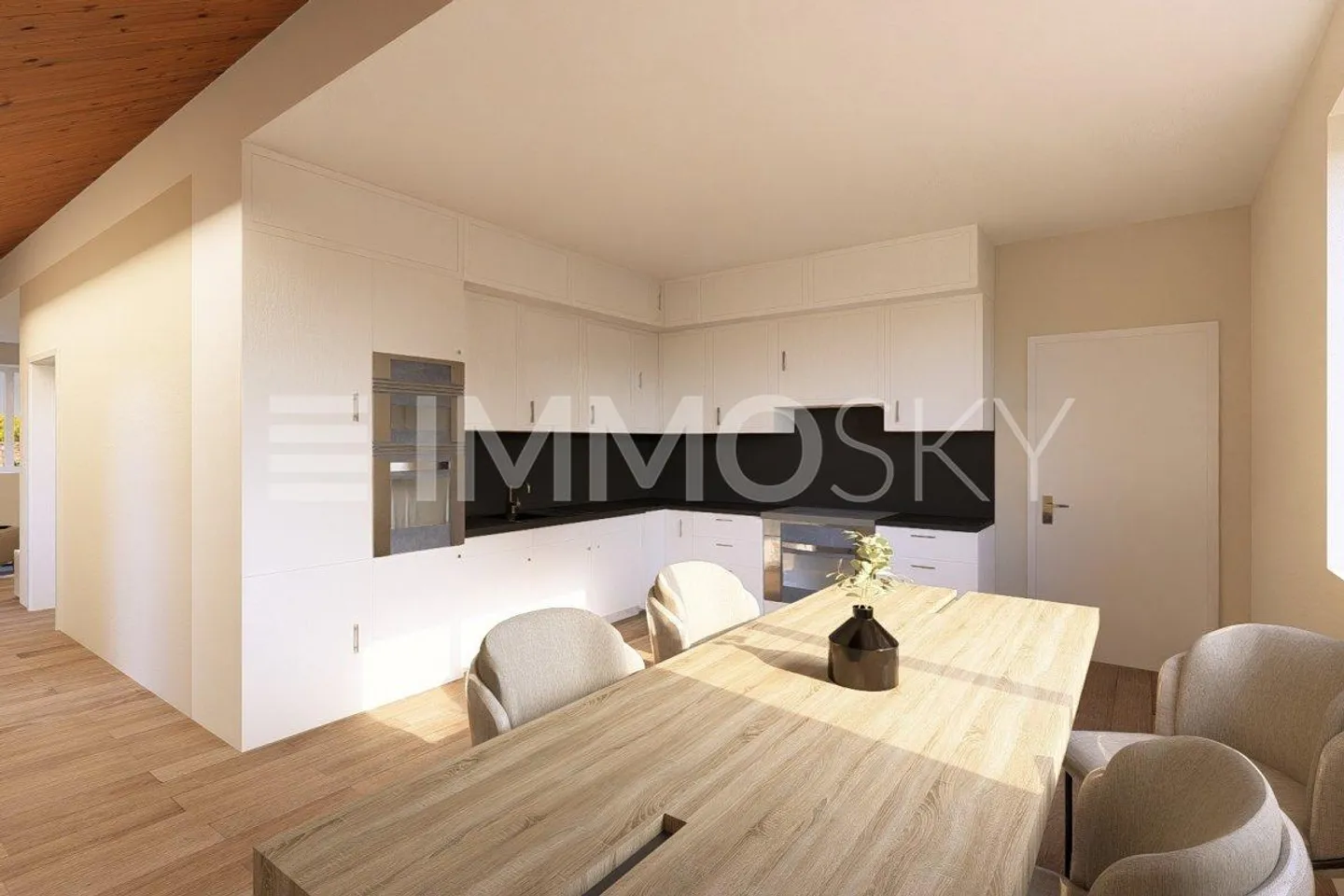 EXCLUSIVITY! Spacious 3.5 room penthouse without vis-à-vis! - Photo 2 of 5