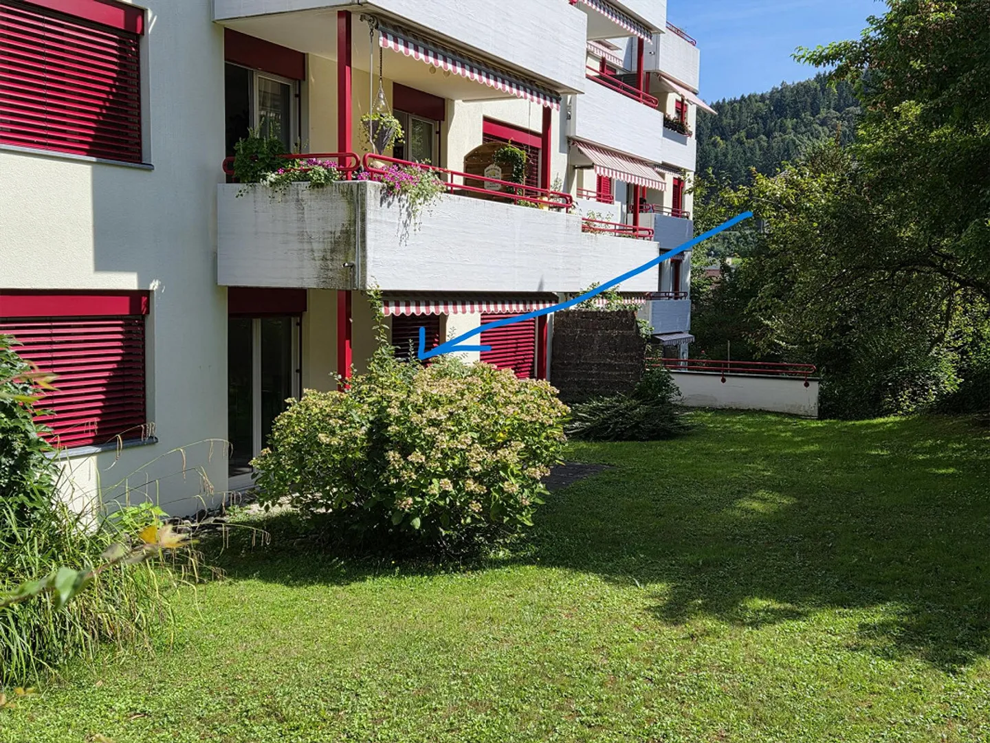 Hübsche 3.5-Zimmer-Gartenwohnung im Grünen – ruhig und charmant wohnen - Foto 9 di 11