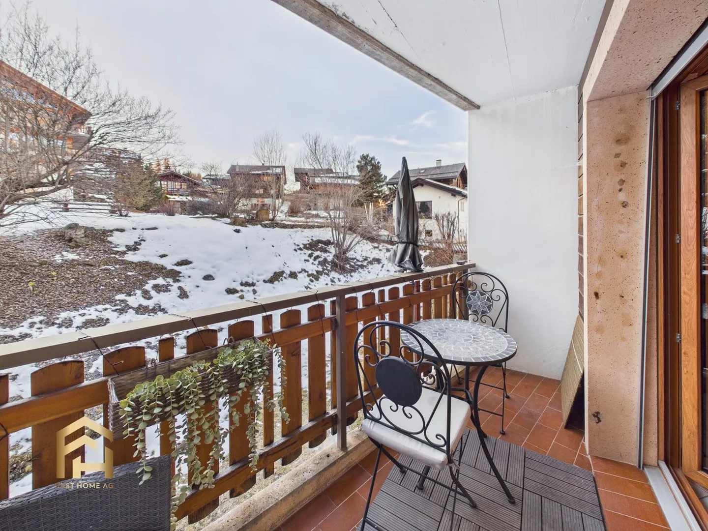 Studio affascinante con flair alpino a Vercorin soleggiato - Foto 8 di 13