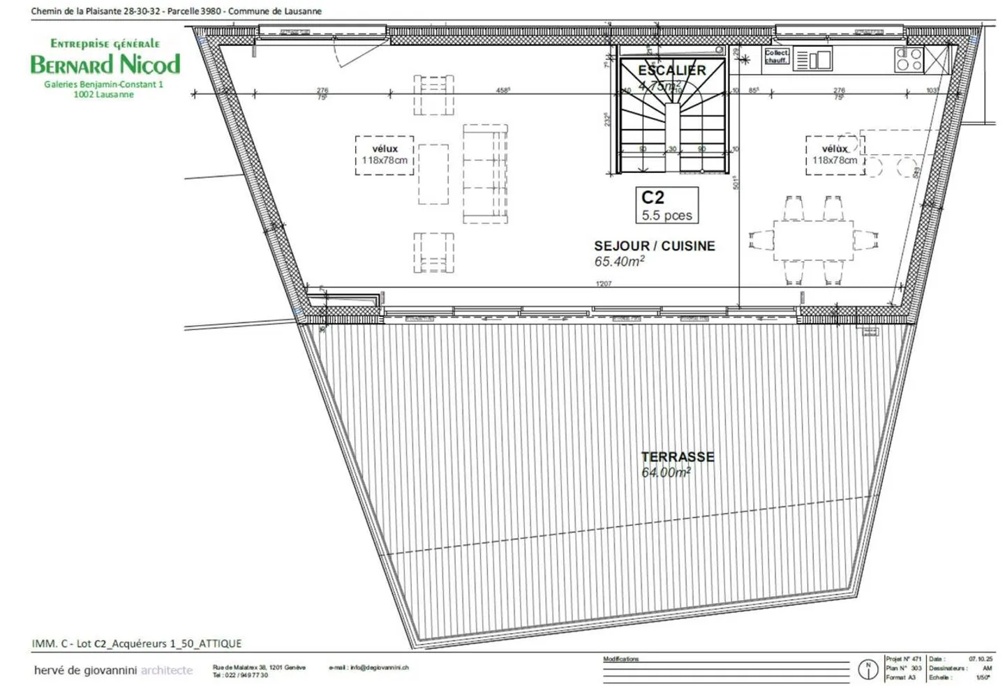 Nouvelle promotion à Chailly Duplex de 5.5 pièces avec terrasse de 64 m2 - Photo 7 sur 8