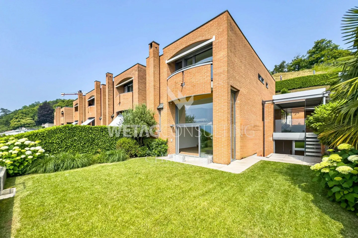 Lugano-Porza: Casa a schiera con giardino privato e vista lago in vendita... - Foto 13 di 13