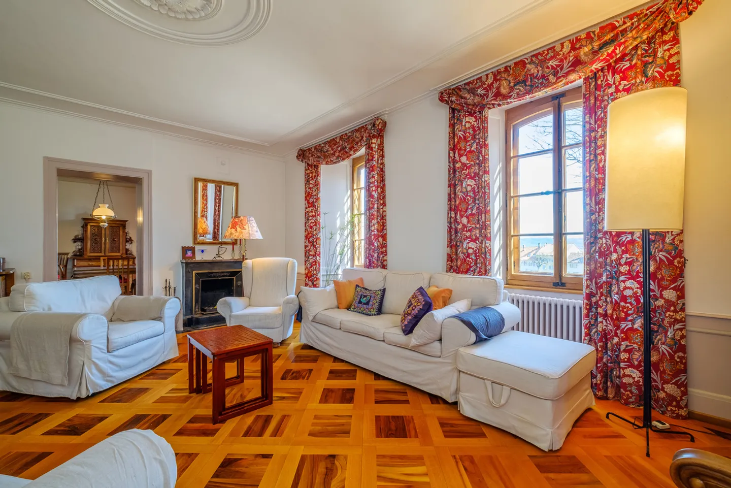 Superbe maison de maître du XVIIème, vue Lac, proche Yverdon - Photo 5 sur 16