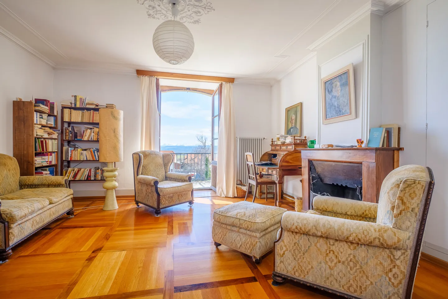 Superbe maison de maître du XVIIème, vue Lac, proche Yverdon - Photo 7 sur 16