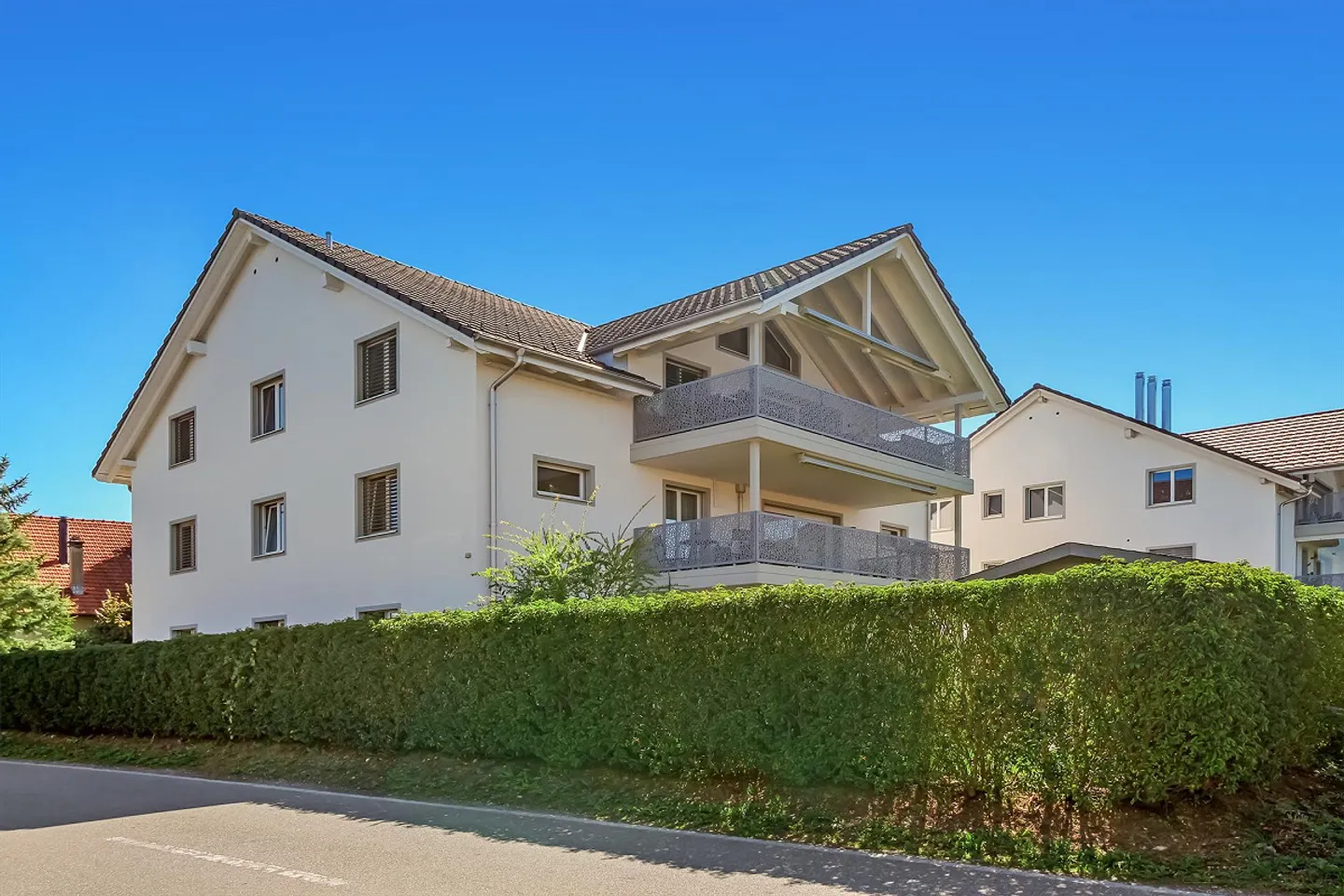 Beaucoup d'espace pour vivre – Appartement de jardin exclusif de 5½ pièces à Fruthwilen - Photo 2 sur 21