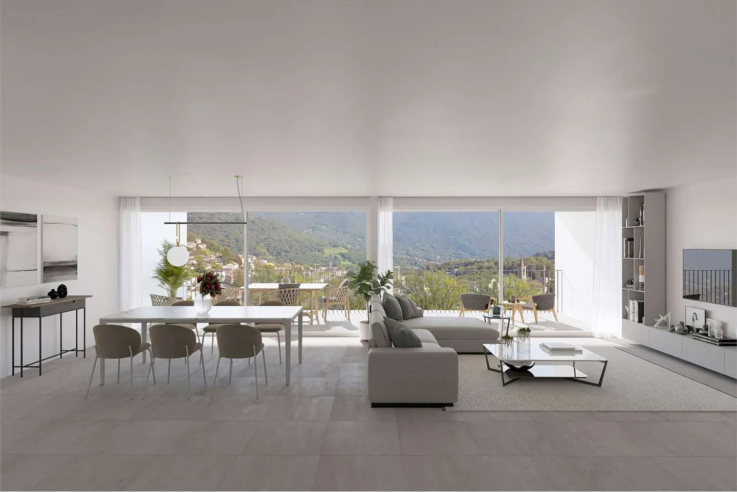 Tesserete - Spettacolare appartamento di 4,5 stanze in costruzione - Foto 1 di 10