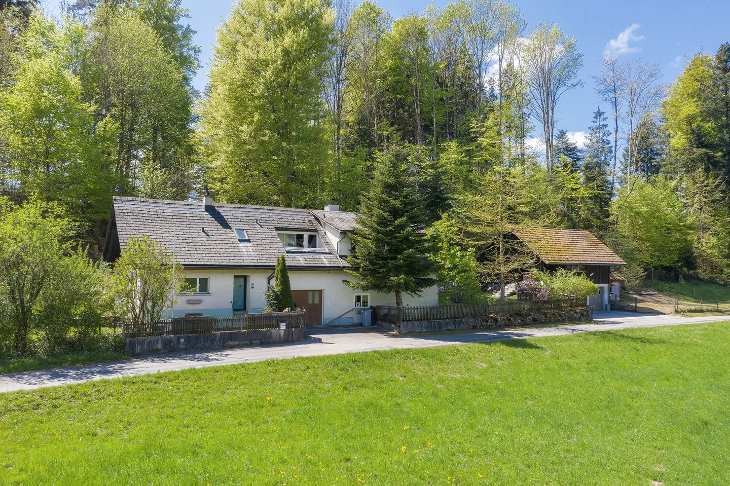 Idillio naturale con molto terreno, annessi e privacy - vicino a Zug e Zurigo - Foto 1 di 15