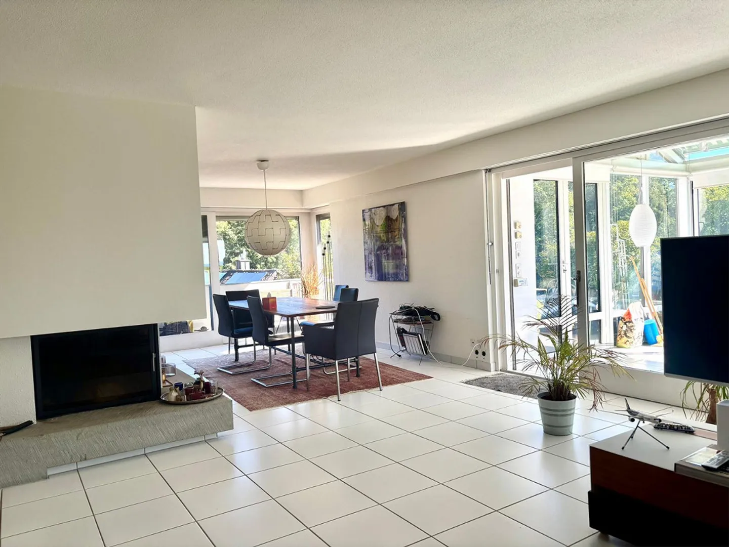 Appartamento 5.5 stanze con giardino d'inverno e vista lago ad Allenwinden / Zug - Foto 1 di 5
