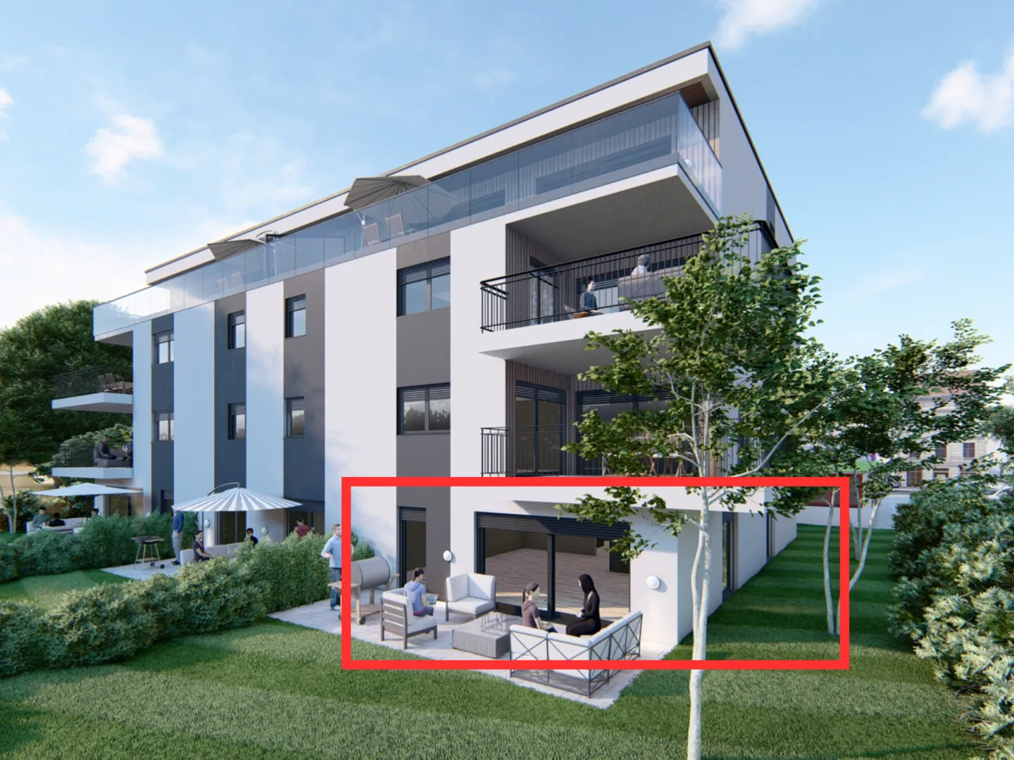 Modern 4.5 Room Apartment on the Ground Floor - Photo 2 of 7
