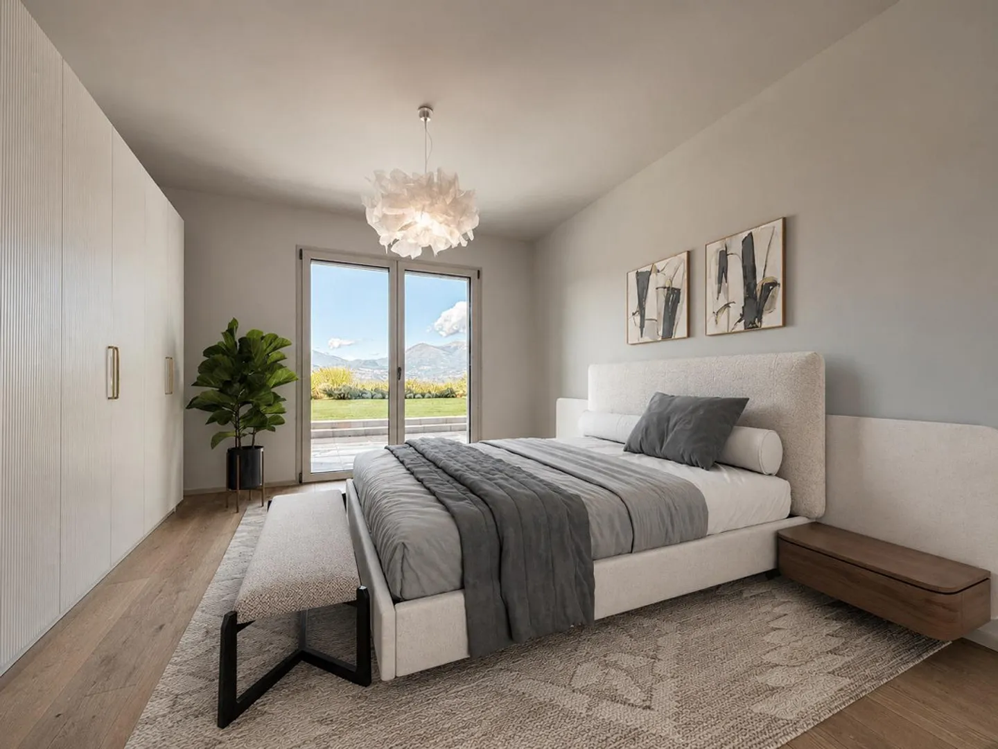 Splendid 4.5 luxury rooms with lake view in Paradiso - Photo 5 of 19