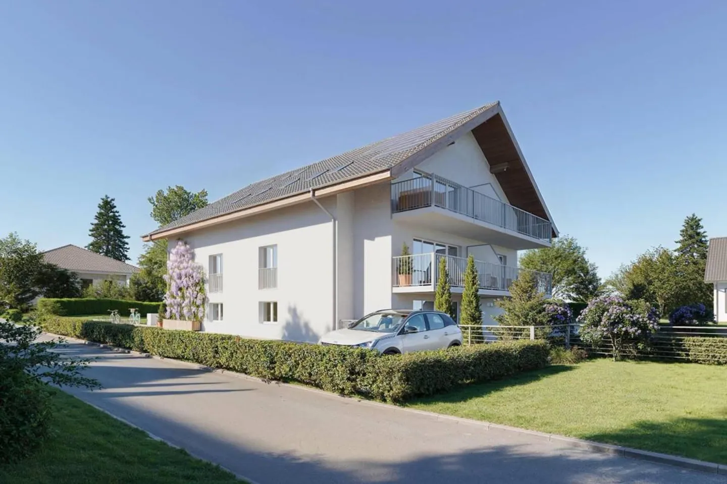 Vivere nel verde, in un quartiere affascinante, appartamento 4.5 stanze e... - Foto 1 di 8