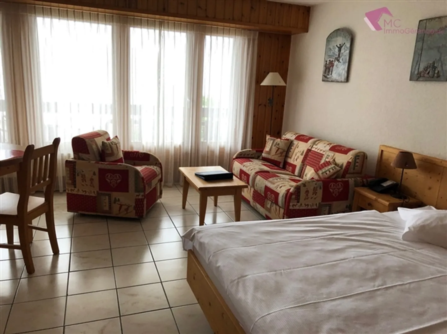 Ovronnaz - Charmant studio au sud dans le quartier de Mayen Blanc - Photo 2 sur 10