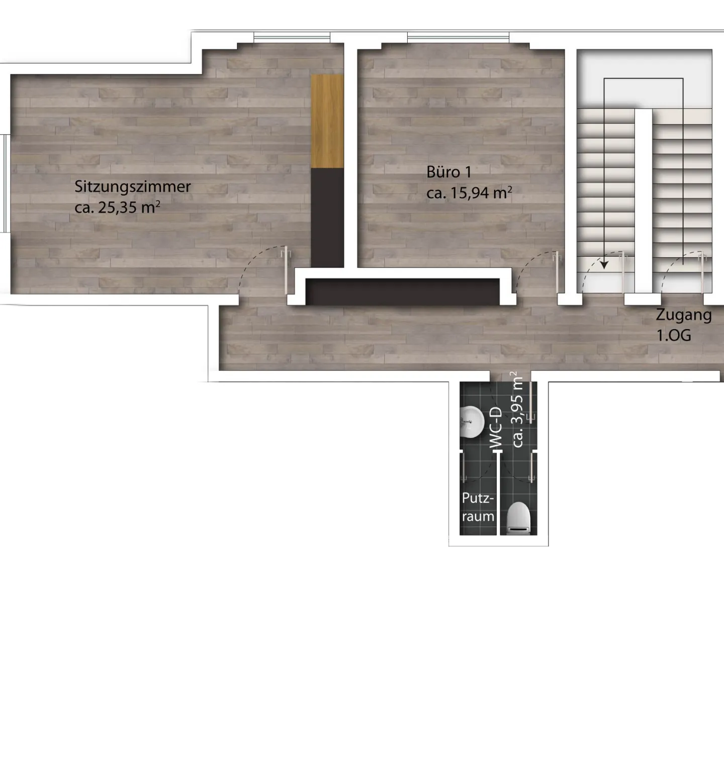 Ufficio o spazio commerciale ben progettato e praticamente suddiviso "Plug & Work" - Foto 10 di 11