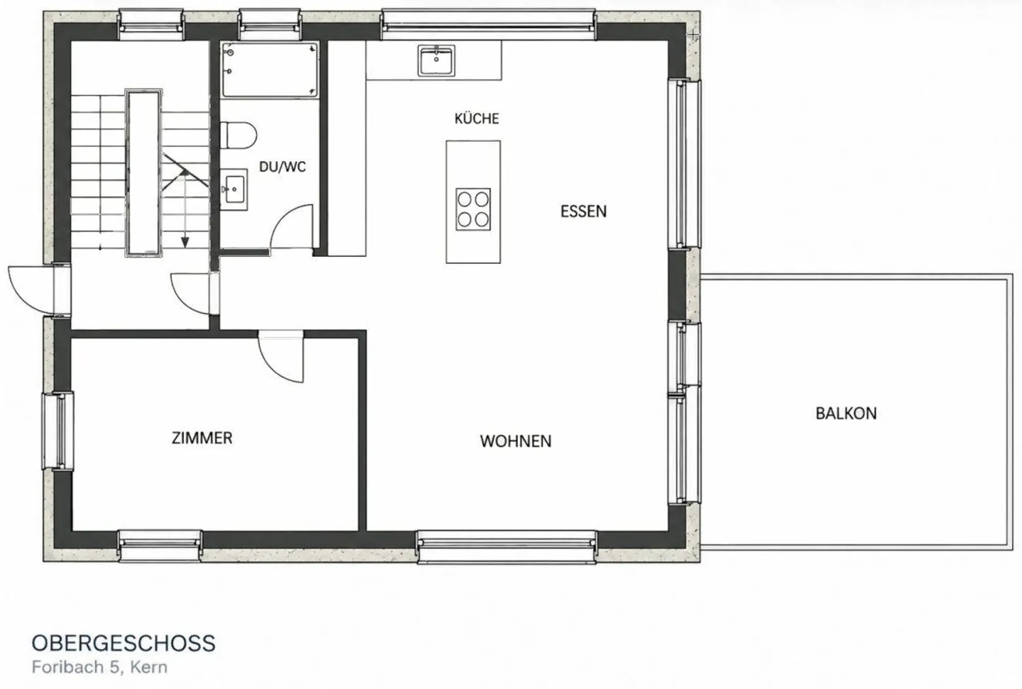 Charmantes Einfamilienhaus in Kerns - Foto 17 von 17