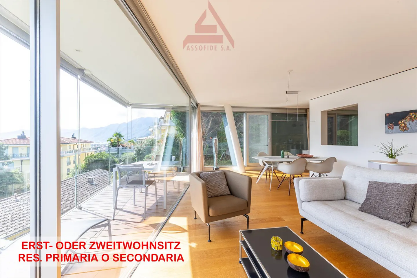 Modern and bright apartment in Muralto - Photo 1 of 10