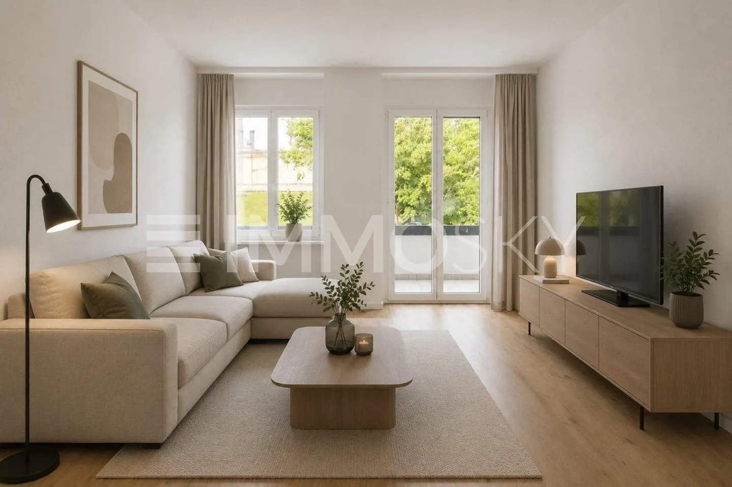 Stylish Apartment with Balcony - Photo 1 of 5