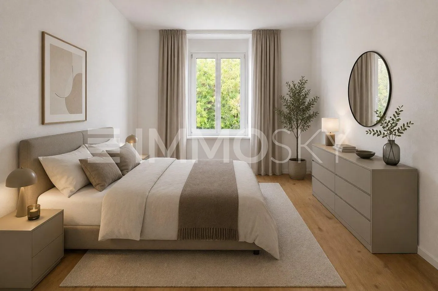Stylish Apartment with Balcony - Photo 4 of 5