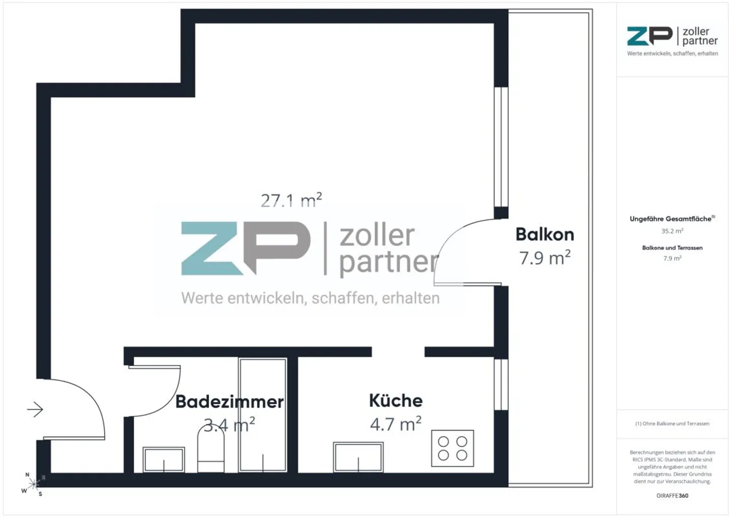 Cozy apartment directly at Uzwil train station - Photo 10 of 10