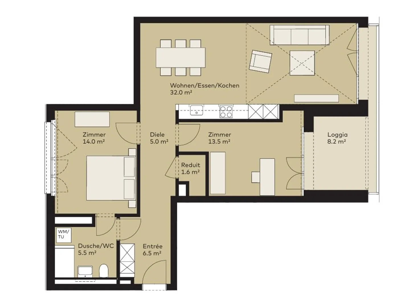 Stylish Apartment in Schlieren - Photo 10 of 11