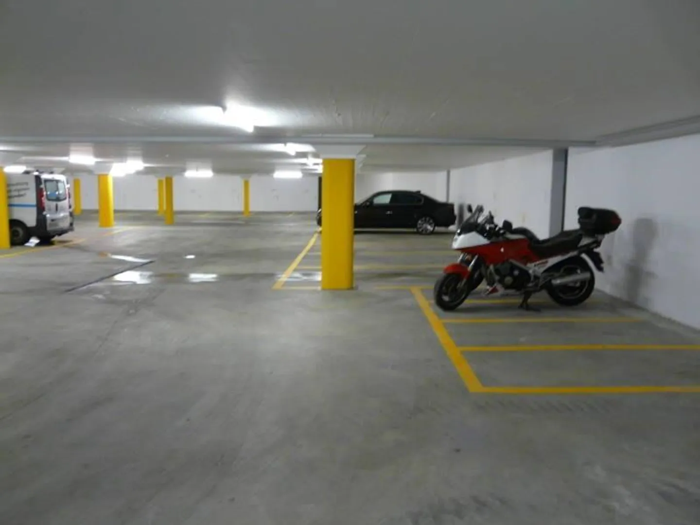 Motorcycle parking spaces in a new underground garage - Photo 1 of 1