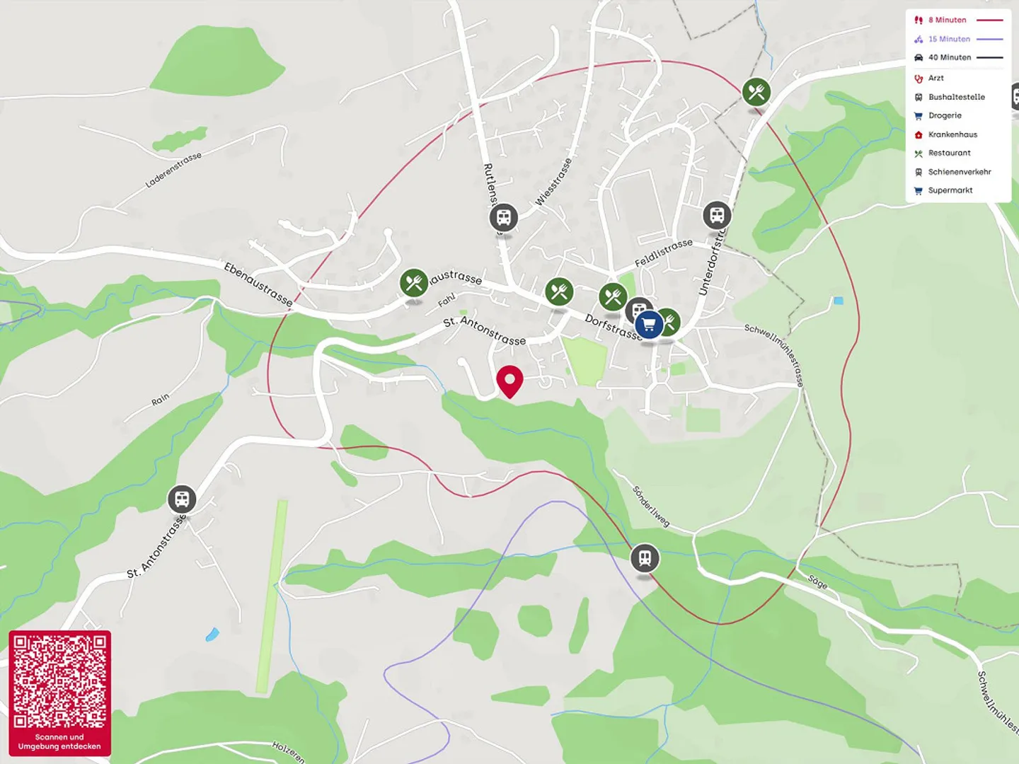 Bell'appartamento di 3,5 stanze nel verde - Foto 15 di 16