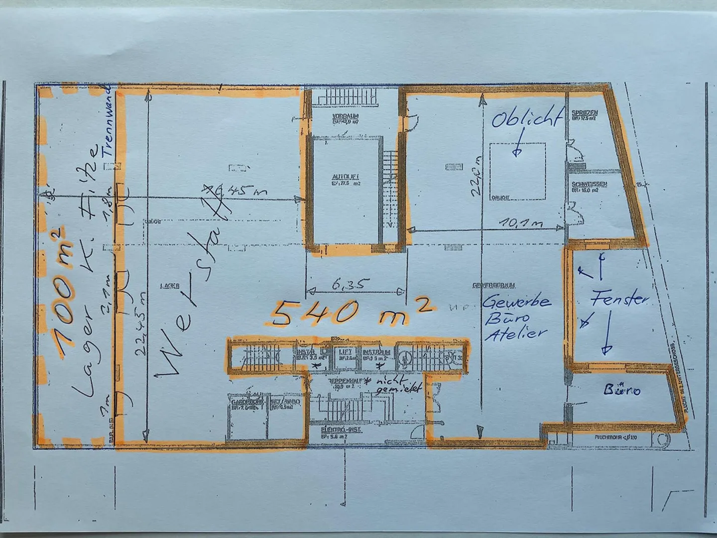 Werkstatt Büro Raum - Foto 13 von 13