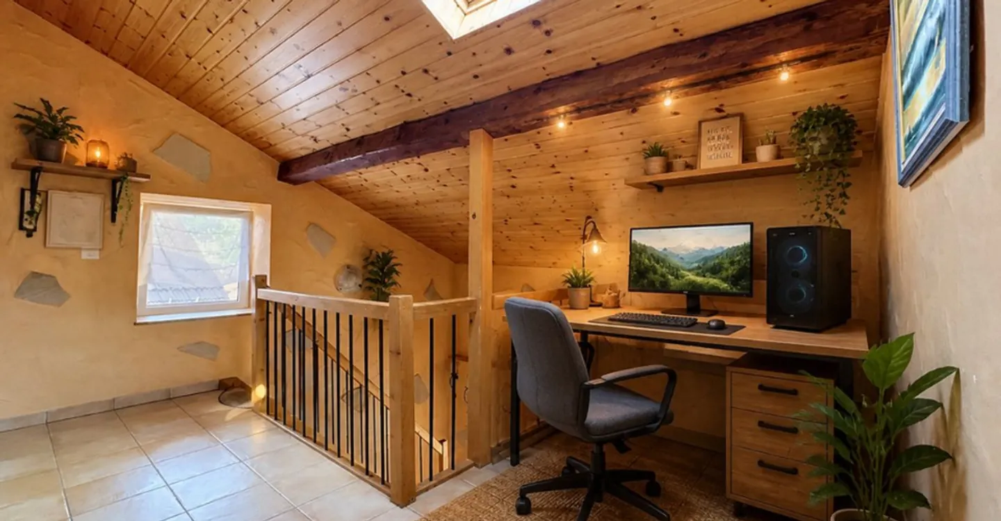 Dorfhaus mit zwei Wohnungen und Scheune mit großem Potenzial - Foto 8 von 12