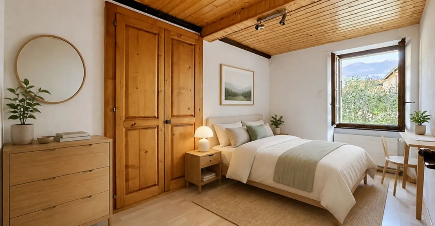 Dorfhaus mit zwei Wohnungen und Scheune mit großem Potenzial - Foto 11 von 12