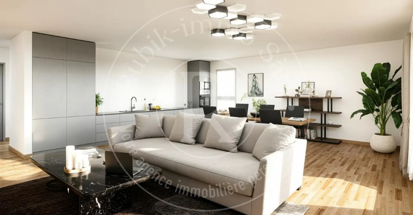3.5 rooms 5 minutes from Bulle - Construction starts this autumn - Photo 3 of 12