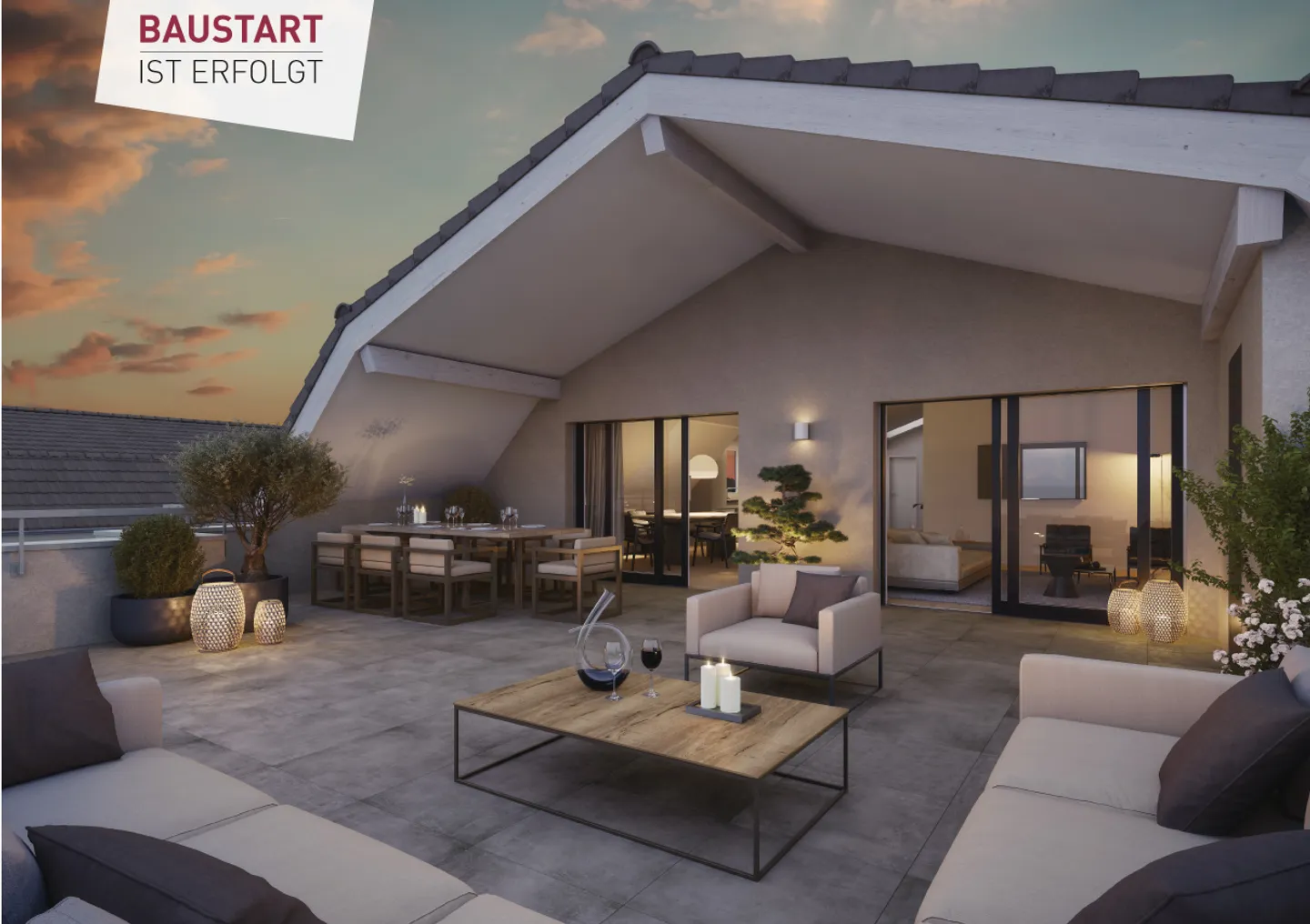 Construction Start - Unique Penthouse Apartment on One Floor with Direct Elevator Access "at Gerenbach" - Photo 1 of 4