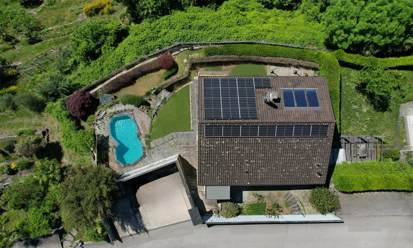 Stupenda Villa con Vista Panoramica sul Lago ad Agarone-Cugnasco - Foto 9 di 9