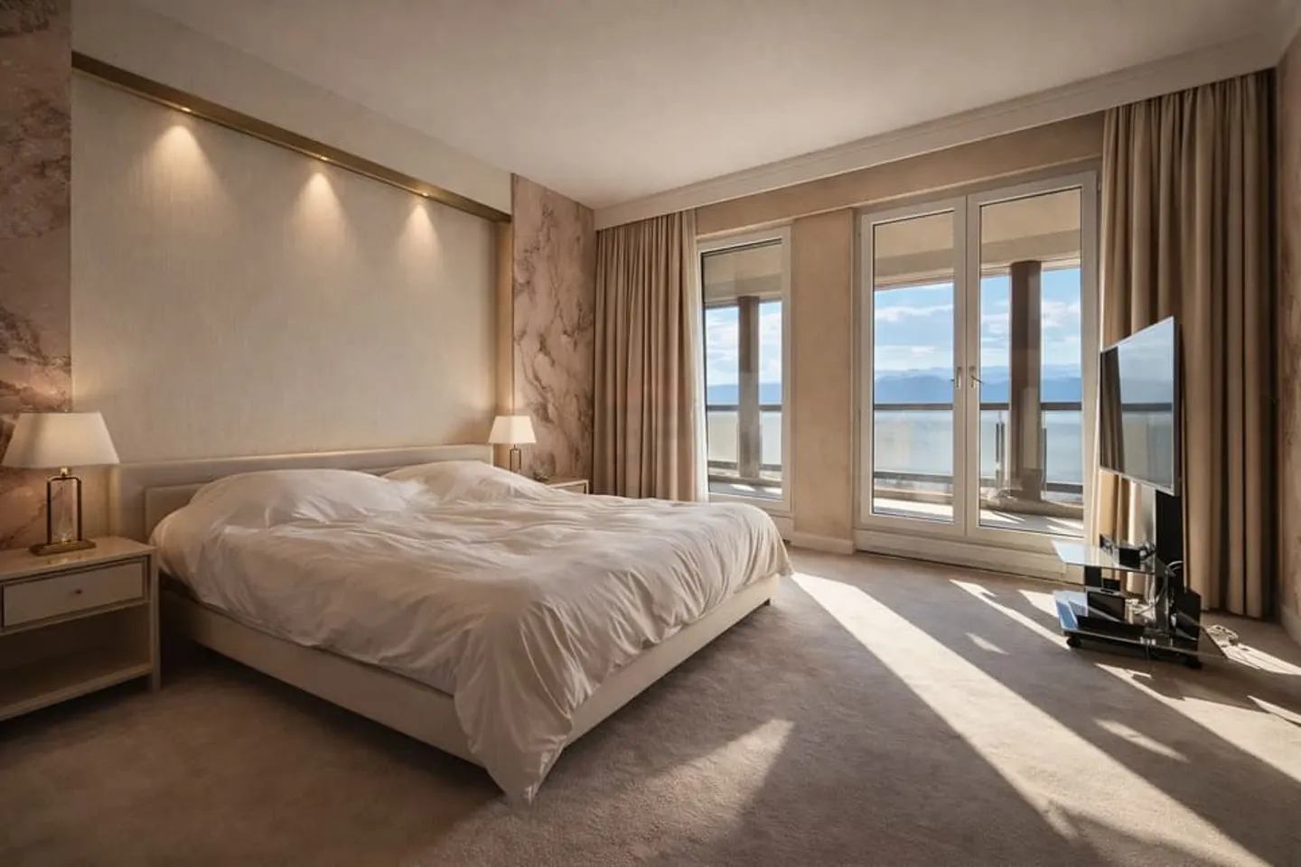 Außergewöhnliche Wohnung in Champel mit Panoramablick auf Genf - Foto 8 von 10