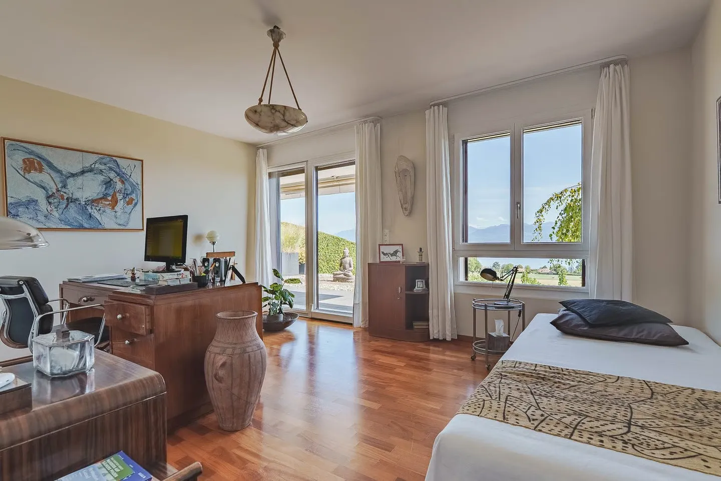 Incantevole appartamento di 3,5 locali a Bursinel con vista panoramica - Foto 10 di 15