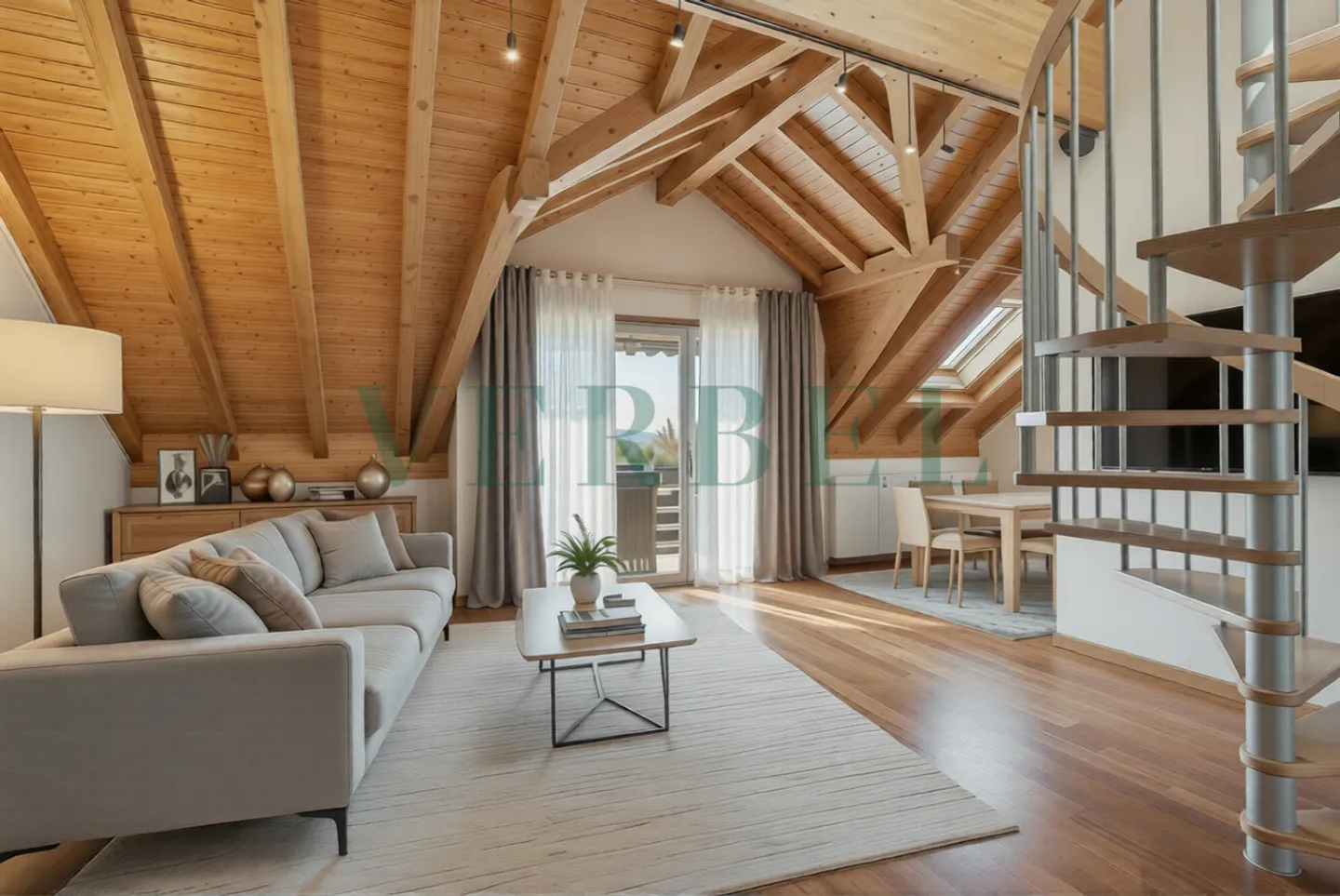 Beautiful 4.5-room apartment with a view of the lake and the Alps - Photo 1 of 9