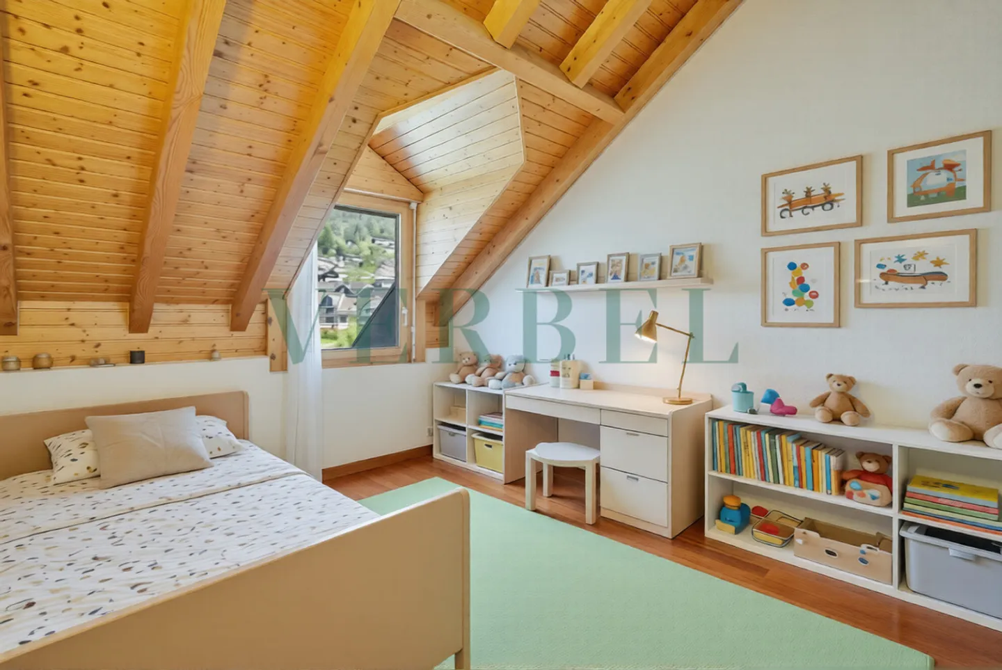 Beautiful 4.5-room apartment with a view of the lake and the Alps - Photo 7 of 9