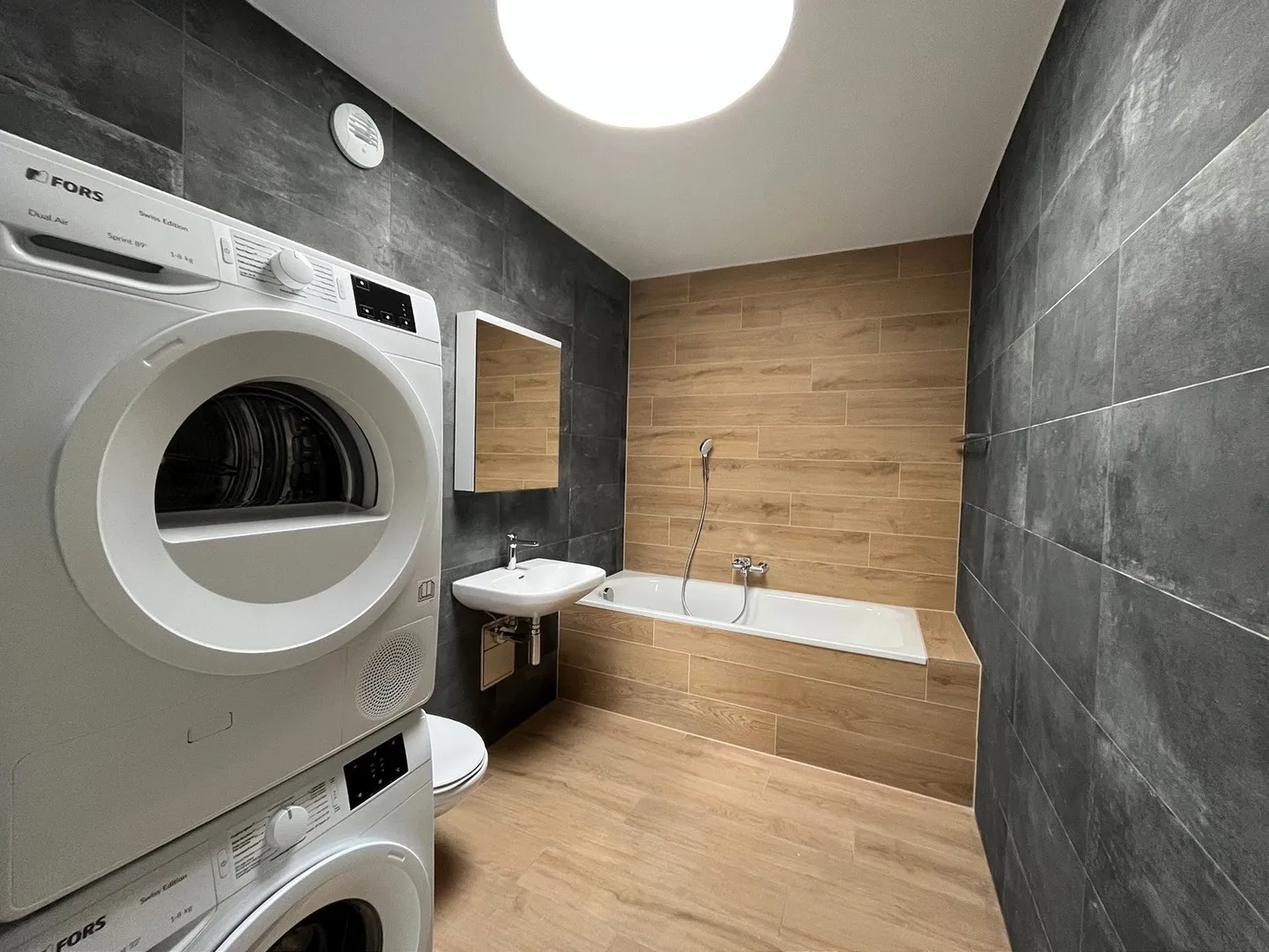 Ökologisches Apartment in Matran - Foto 8 von 9