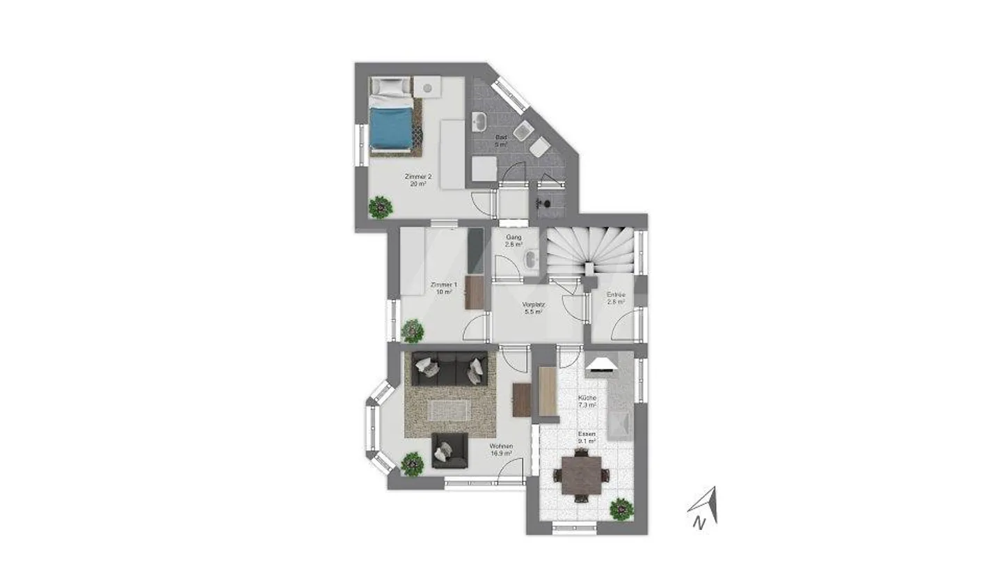 Single-family house with great potential in a well-developed location - Photo 13 of 13