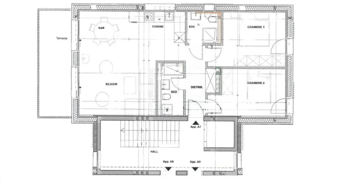 3.5-room apartment in the attic - Photo 2 of 2
