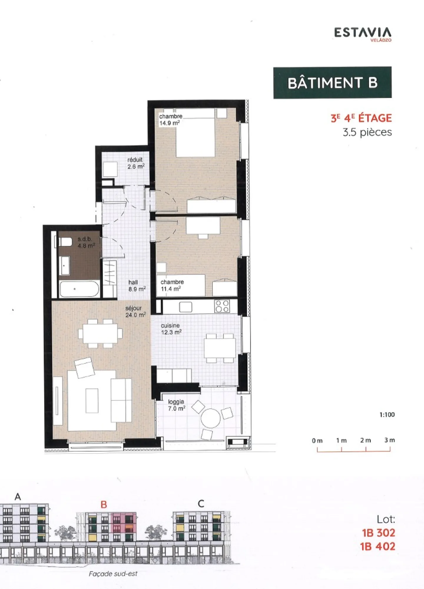 Appartamento 3.5 locali - Foto 2 di 13