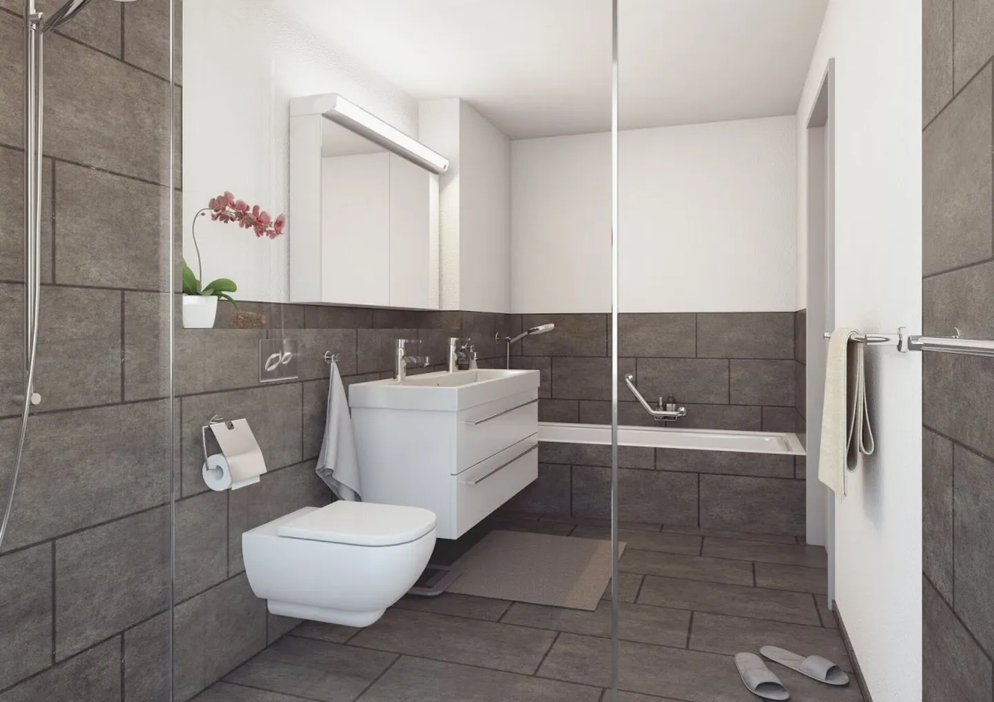 Appartement spacieux et moderne de 5 ½ pièces à louer - Photo 4 sur 5