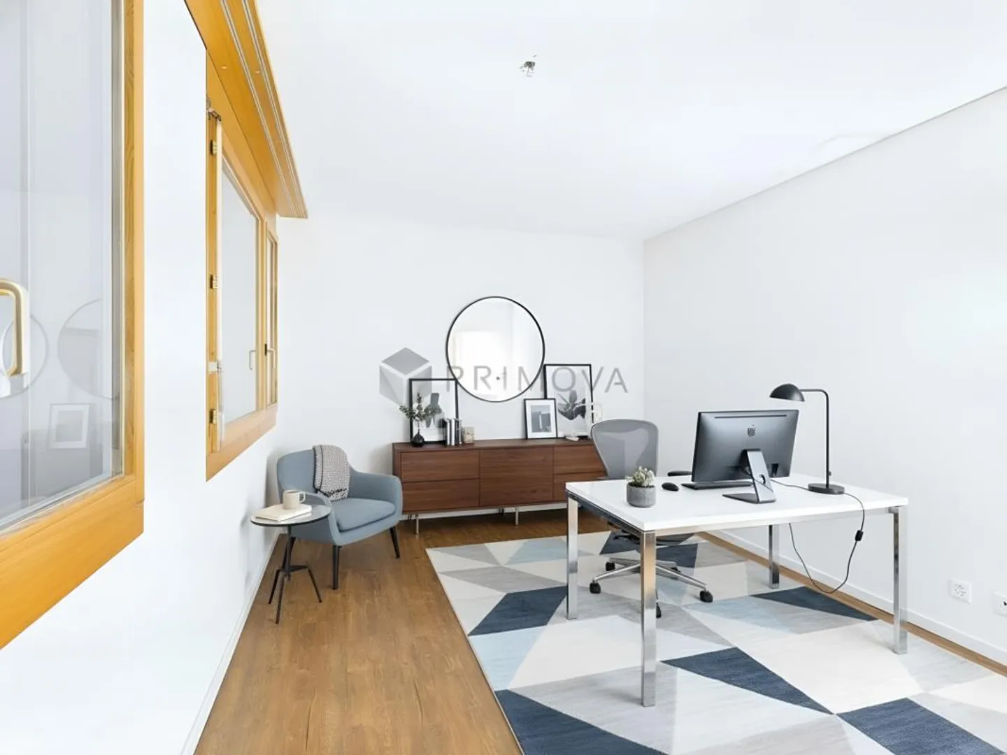 Light-flooded 4.5 room apartment with mountain view and charm - Photo 4 of 10