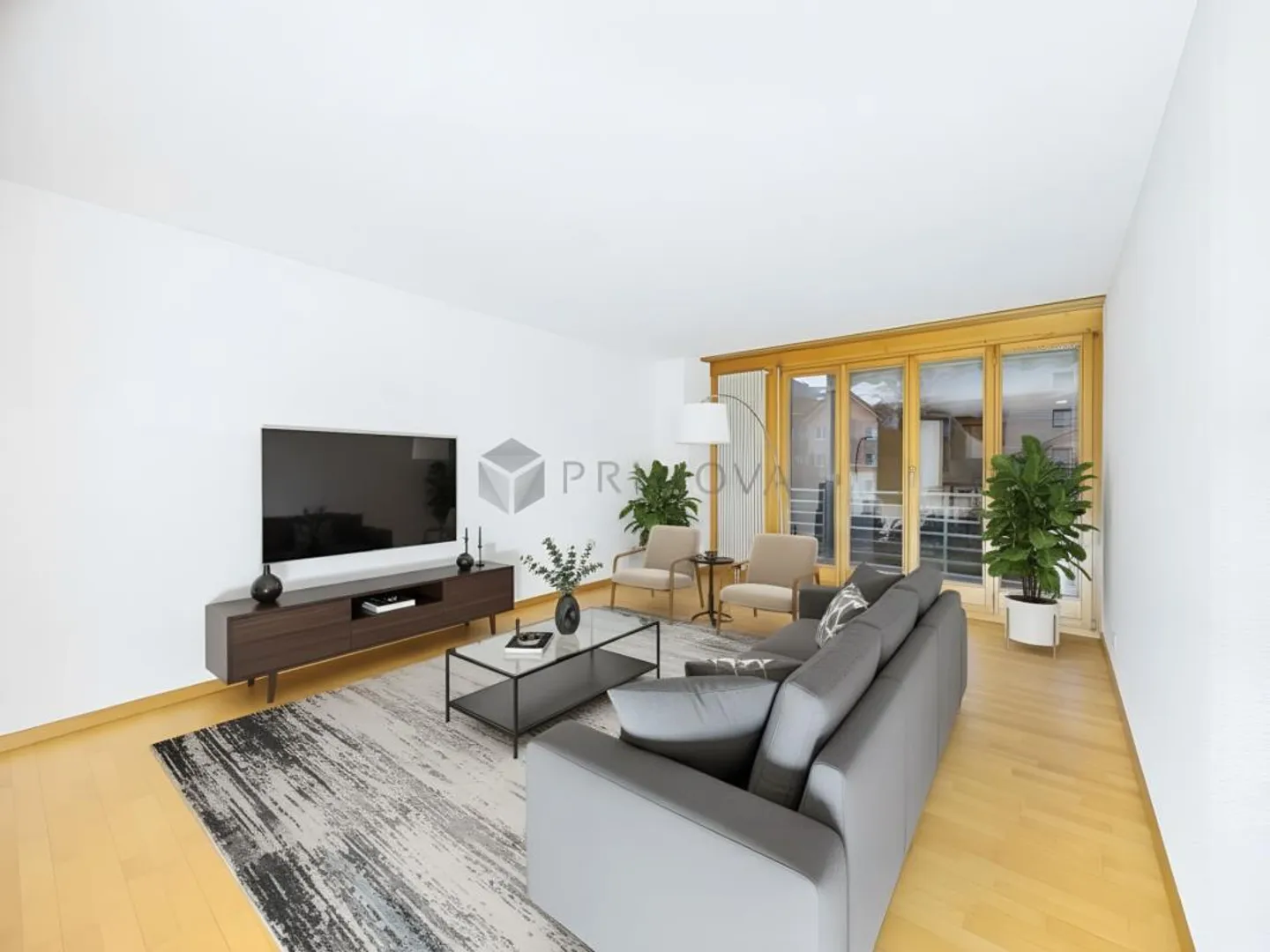 Light-flooded 4.5 room apartment with mountain view and charm - Photo 1 of 10