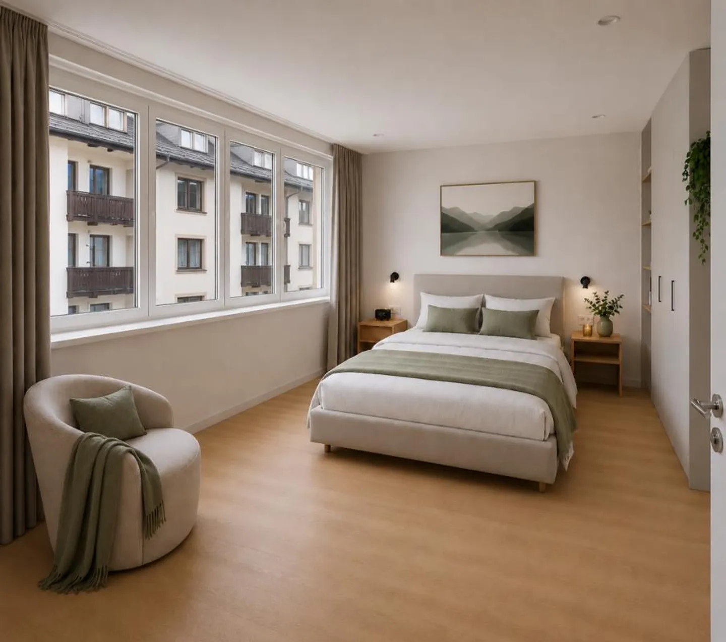 Moderne 3.5-Zimmer-Wohnung, in Arosa (Zweitwohnung) - Photo 3 of 8