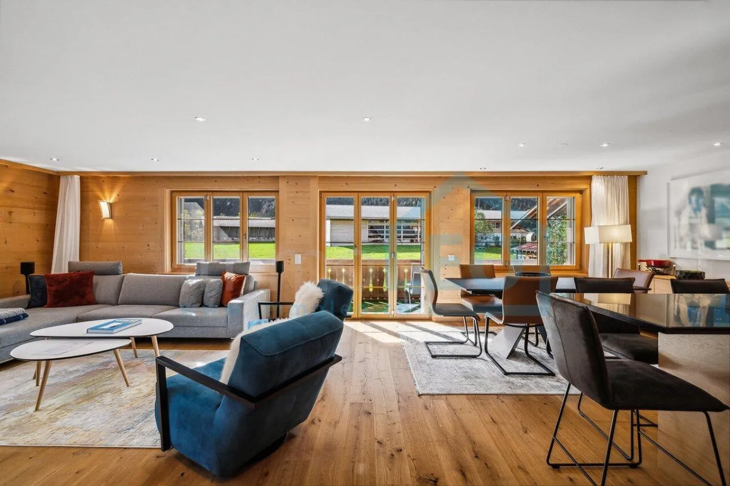 Saisonale Vermietung, 4½ Zimmer-Ferienwohnung mit Alpenpanorama - Photo 2 of 5