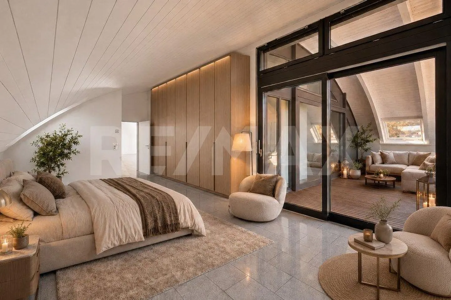 Exclusive 3.5 - 5.5 Room Attic Penthouse 246 m² NWF, 4 Terraces, i... - Photo 2 of 13